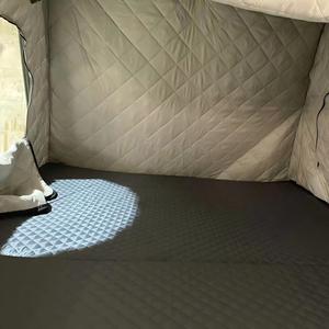 Tente <span class=keywords><strong>de</strong></span> toit résistante aux UV, imperméable, pour 2-3 personnes, en aluminium, coque rigide, quatre saisons, double couche <span class=keywords><strong>de</strong></span> toile, pour toit <span class=keywords><strong>de</strong></span> voiture 4x4 - Product Image 6