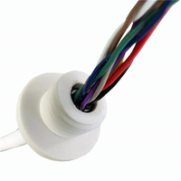 Fabricación de OEM blanco duradero cámara IP de seguridad rg45 cable cctv para monitoreo