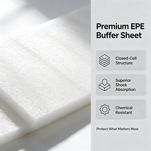 High Density EPE <b>Foam</b> <b>Sheet</b> Shockproof White EPE <b>Sheet</b> For Packaging Shock Absorb Protection - Product Image 1