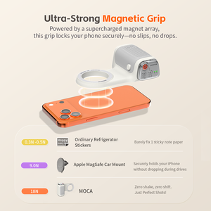 Impugnatura per Fotocamera COMITOK con Telecomando, Modalità di Scatto Telefonico, Impugnatura Magnetica per Fotocamera Smartphone per iPhone, Prezzo all'Ingrosso - Product Image 5