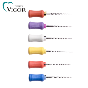 Tandheelkundige <span class=keywords><strong>NiTi</strong></span> handgebruikte rotatievijlen set, warmte-geactiveerde supervijlen SX tot F3 voor wortelkanaalbehandeling - Product Image 4