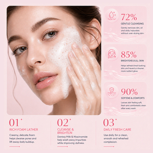 Savon éclaircissant au <span class=keywords><strong>lait</strong></span> d'<span class=keywords><strong>ânesse</strong></span> OEM personnalisé 100g Niacinamide Glutathion Barre nettoyante Marque privée Emballage personnalisé Usine - Product Image 4