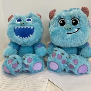 Big Eyes Monster Blue Hair Monster University <span class=keywords><strong>Sullivan</strong></span> Juguete de <span class=keywords><strong>peluche</strong></span> Blue Body Role Cojín de <span class=keywords><strong>peluche</strong></span> Plushie Custom Doll Gift - Product Image 1