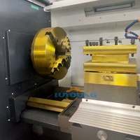Grande machine à tourner CNC horizontale à un seul brocheur, robuste, QK1313 QK1319
