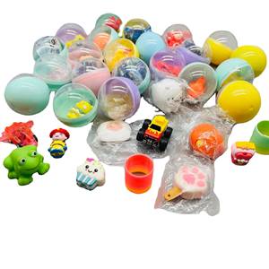 Hot Product Promotions QC Cute <strong>65MM</strong> <strong>Plastic</strong> Easter Eggs <strong>Vending</strong> <strong>Machine</strong> with Classic Ball <strong>Capsule</strong> Toys - Product Image 3