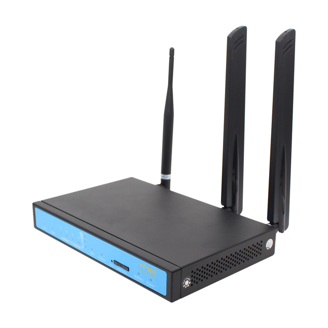 YF360D-LL Industrial Dual SIM 4G LTE Router Live Streaming Firewall VPN QoS Functions IP30 Protection Enterprise Stock 4 LAN
