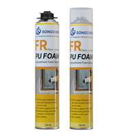 Super prix, montage professionnel pour portes et fenêtres, résistance au feu, mousse PU 750ML