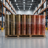 Rouleaux de papier cadeau personnalisés en gros – Motifs floraux, pois, et matériaux d'emballage en feuille métallique |   Approvisionnement en gros direct d'usine