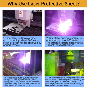 Feuille <span class=keywords><strong>de</strong></span> Lentilles <span class=keywords><strong>de</strong></span> Protection Laser 600*600mm 1064nm Gravure Laser Boîte <span class=keywords><strong>de</strong></span> Protection Lentilles Laser Protéger Couverture Sécurité Fenêtre <span class=keywords><strong>Verre</strong></span> - Product Image 5