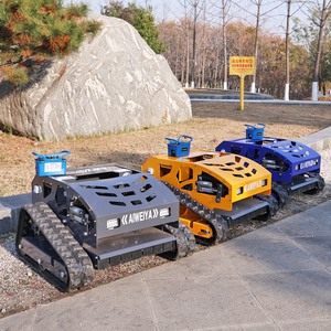 Offre Spéciale CE EPA bricolage sans fil à essence télécommande tondeuse petite chenille tondeuse tout-terrain jardin Agriculture - Product Image 3