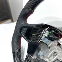 Volant de direction personnalisable de style sport classique en cuir et fibre de carbone véritable pour Renault Mégane 3 Mégane RS