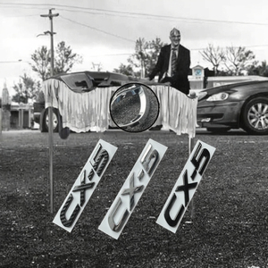 Emblema 3D para Maletero Delantero de Coche Mazda CX-5/CX-50/CX30, Insignia de Volante de Repuesto, Pegatina Trasera, Reequipamiento de Plástico ABS - Product Image 2