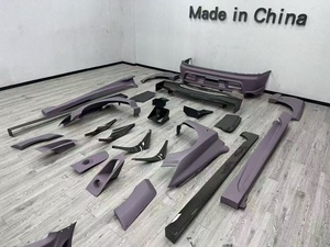 Bộ body kit Mitsubishi LANCER <span class=keywords><strong>EVO</strong></span> 7 8 <span class=keywords><strong>9</strong></span>, nâng cấp kiểu dáng VS, cản trước và sau, ốp sườn, cánh gió và nắp capo. - Product Image 6