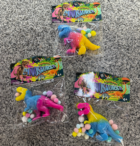 Dinosaur Mochi Squishy Taba TPR Jouet anti-stress et anti-anxiété pour les enfants de 5 à 7 ans - Coloré, à pincer et à presser - Product Image 2