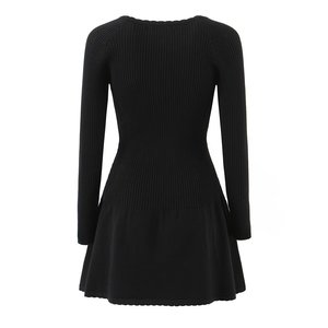 สไตล์ขายดีของชุดเดรสทรงเข้ารูปคอปกถักลูกไม้แบบเจนนี่ สไตล์ Bdbh 2025 - Product Image 2