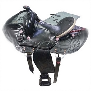 Premium Leather Handmade Comfortable Racing Western English Horse Saddle Wooden Fiberglass <b>Plastic</b> <b>Tree</b> Customization Available - Product Image 1