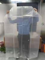 Sac en plastique LDPE grand format à fond carré, étanche, thermoscellable, impression en héliogravure pour emballage écologique en boîte, commande personnalisée