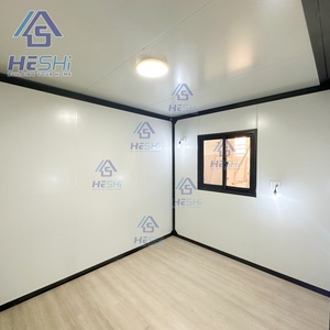 Casa Contenedor Moderna HtSHi, Estructura de Acero Prefabricada Rectangular para Uso en Exteriores - Product Image 3