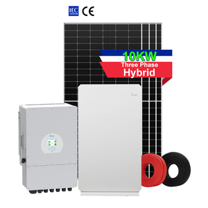 Système d'énergie solaire domestique 10 kWh avec système solaire tout-en-un 17 kW, système hybride éolien-solaire - Product Image 4