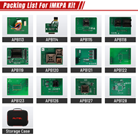 Para Autel IMKPA Kit de accesorios de programación de llaves profesional Programador de llave de coche universal con lector de código de herramienta de llave IM508 IM608