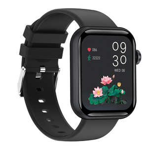 Smartwatch Touchscreen Fitness Tracker Herzfrequenz messer Android/iOS Kompatibel 5-10 Tage Akkulaufzeit IPX8 Water proof Square - Product Image 6