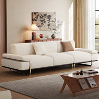 Chaise d'hôtel minimaliste italienne - Acier inoxydable rotatif |   Canapé individuel de luxe pour villa et penthouse