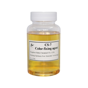 Agente <span class=keywords><strong>de</strong></span> fijación <span class=keywords><strong>de</strong></span> color para fijar tintes textiles <span class=keywords><strong>de</strong></span> polímero catiónico certificado ISO para mejorar la solidez al lavado y al frotamiento - Product Image 2