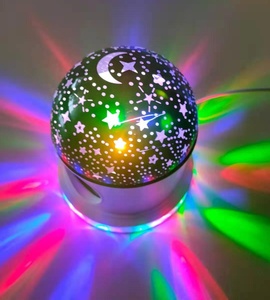 Đèn Chiếu <span class=keywords><strong>RGB</strong></span> <span class=keywords><strong>LED</strong></span> Hình Bầu Trời Đầy Sao, <span class=keywords><strong>9W</strong></span>, Đèn Sao Cho Tiệc Tùng, KTV, Đám Cưới - Product Image 4