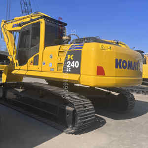 Excavadora usada Komatsu PC240 de alta calidad 24TON excavadoras de cubo de orugas hidráulicas grandes PC 200 210 240 para gran oferta - Product Image 2