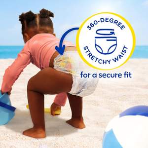 Pañales de Natación Splashers 100% al por Mayor, Talla 4 (20-30 lb), Paquete de 18 Pañales Desechables para Bebés - Product Image 2