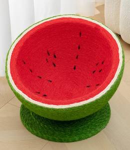 Wassermelone Design <span class=keywords><strong>Cat</strong></span> Scratch House Hanf Abnehmbares <span class=keywords><strong>Cat</strong></span> Scratch Board Schlafs ofa - Product Image 2