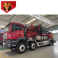 Tigerrig FMC3000 3000HP Pompe à piston pour plateforme de forage rotative avec moteur diesel CMS, boîte de vitesses Allison, camion sur chenilles, 105Mpa, course de 10 pouces