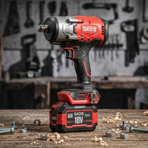 Nueva Llave Eléctrica <span class=keywords><strong>de</strong></span> Alto Torque <span class=keywords><strong>de</strong></span> 21v, Llave <span class=keywords><strong>de</strong></span> <span class=keywords><strong>Impacto</strong></span> con Batería <span class=keywords><strong>de</strong></span> Litio Sin Escobillas, Herramientas para Trabajos <span class=keywords><strong>de</strong></span> Madera y Reparación <span class=keywords><strong>de</strong></span> Automóviles - Product Image 4