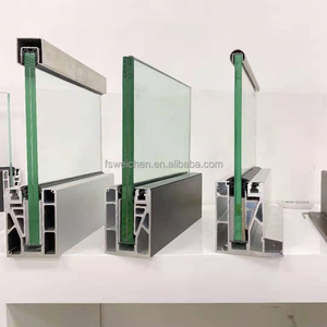 Lan can kính không khung lan can kính nhôm - Product Image 3