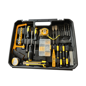 Juego de Herramientas Estilo DW Económico de 118 Piezas, Juego de Herramientas Portátil con Taladro Inalámbrico de 21V para Uso en Exteriores y en el Hogar - Product Image 6