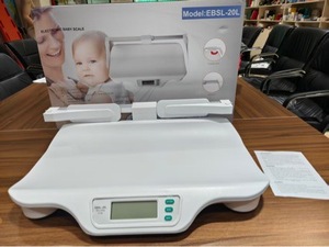 Báscula Digital para Bebés OEM, con Pantalla LCD, Capacidad de 20 kg, Barra de Medición de 70 cm, Precisión de 1 mm, Estilo 632 - Product Image 3
