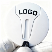 Outil de réparation de pitch de golf en gros, personnalisé OEM, en métal, outil de réparation de divots 2-en-1 en alliage d'aluminium, vierge, pas cher