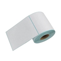 Autocollant adhésif thermique imperméable, étiquette d'impression thermique directe, rouleaux de papier thermique, étiquette thermique directe, étiquette code-barres