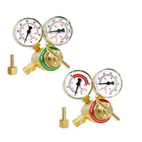 Kit de torche de coupe de soudage acétylène oxygène professionnel tenue de soudage et de coupe pour équipement essentiel de bouteille de gaz