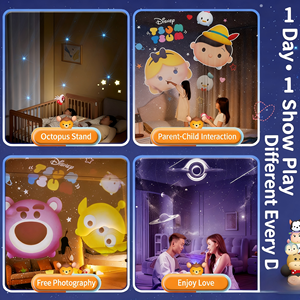 Projecteur d'étoiles Youkela, projecteur d'étoiles pour anniversaire, cadeau personnalisable, jouet lumineux, veilleuse pour la décoration de chambre d'enfant - Product Image 4