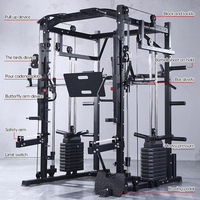 Machine Smith multifonctionnelle de qualité supérieure, rack à squats, équipement complet d'entraînement de force, équipement de fitness pour la maison