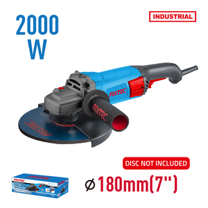 ชุดเครื่องมือเจียร FIXTEC 750W ขนาด 115 มม. พร้อมสวิตช์เลื่อน สำหรับงานเจียรผิว 4-1/2 นิ้ว พร้อมใบตัด 10 ชิ้น รุ่น FAG750115 KIT-1 สำหรับงานคอนกรีต - Product Image 3