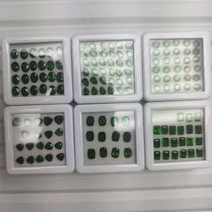 พลอยไดออปไซด์ธรรมชาติทรงมรกตเจียระไนแบบเหลี่ยมเพชรพลอย ราคาขายส่งจากโรงงานสำหรับทำเครื่องประดับ พลอยอเล็กซานไดรต์ - Product Image 2