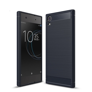 Étui <span class=keywords><strong>de</strong></span> téléphone en gros pour <span class=keywords><strong>Sony</strong></span> <span class=keywords><strong>Xperia</strong></span> <span class=keywords><strong>XA1</strong></span> Ultra, texture brossée, fibre <span class=keywords><strong>de</strong></span> carbone, antichoc, TPU, <span class=keywords><strong>coque</strong></span> <span class=keywords><strong>de</strong></span> protection robuste - Product Image 1