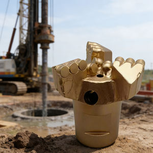 Broca PDC Cóncava de 3 Alas Speedmade, Cuerpo de Acero al Carbono, Herramienta de Perforación para Agujeros de Rejuntado, Drenaje de Gas, Anclaje de Taludes, Pozos de Agua - Product Image 5