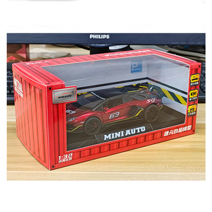 1:32 <span class=keywords><strong>SVJ63</strong></span>, modelo de coches de aleación fundida de alta calidad, el capó se puede abrir, regalo de cumpleaños multifuncional de Metal para niños - Product Image 6