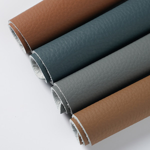 Pu Embossed <b>Leather</b> <b>Sheet</b> Nonwoven Backing Abrasion Resistant For Furniture Upholstery - Product Image 2