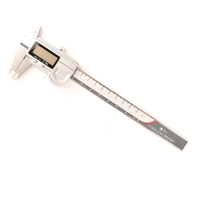 Calibre numérique électronique étanche IP67 LARIX, calibre numérique en acier inoxydable, 0-150 mm, précision 0,01 mm