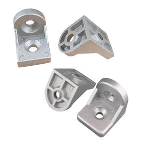 Conectores de Ángulo de Aluminio Fundido a Presión al por Mayor, 20 30 40 Ángulos Arbitrarios, Accesorios para Conectores y Soportes de Estantes - Product Image 2