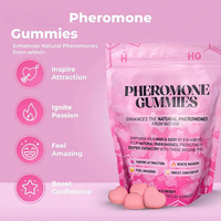 Vente directe d'usine En stock TK Amazon 60 pièces de gummies à la phéromone Bonbons gélifiés pour adultes Dosage